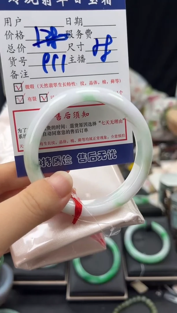 未镶嵌手镯翡翠0282564744
