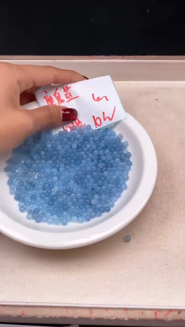 【闪购商品】玛瑙/玉髓颈饰未镶嵌w838海蓝宝4mm*100颗