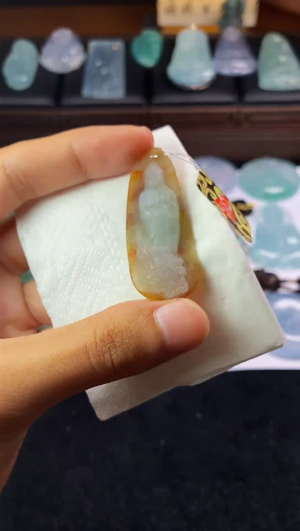 未镶嵌定制翡翠S毛货不退不换