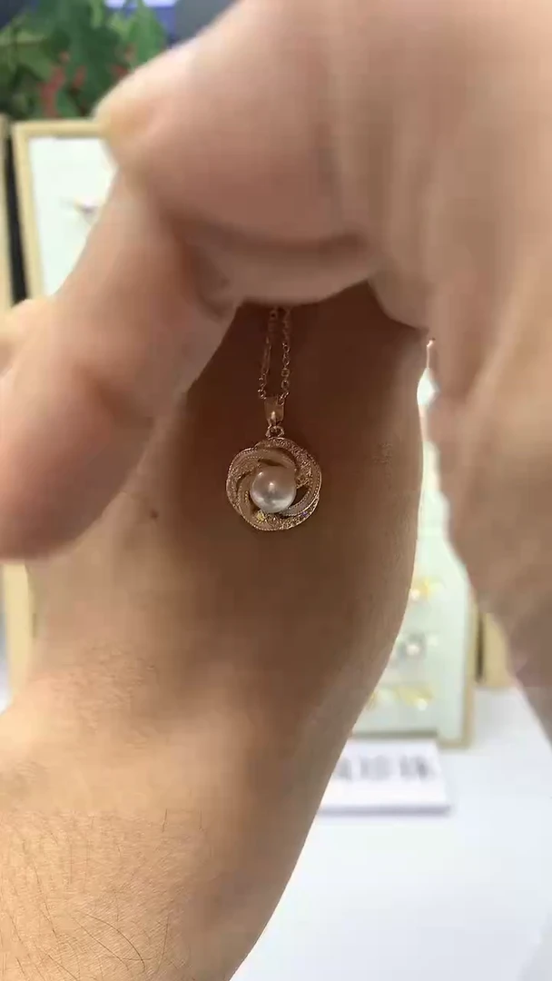 合金珠宝奇石淡水珍珠378