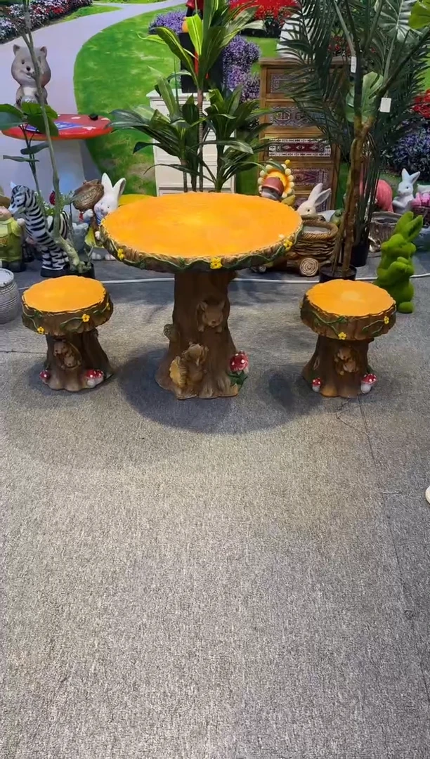 无花朵花园庭院摆件&00&