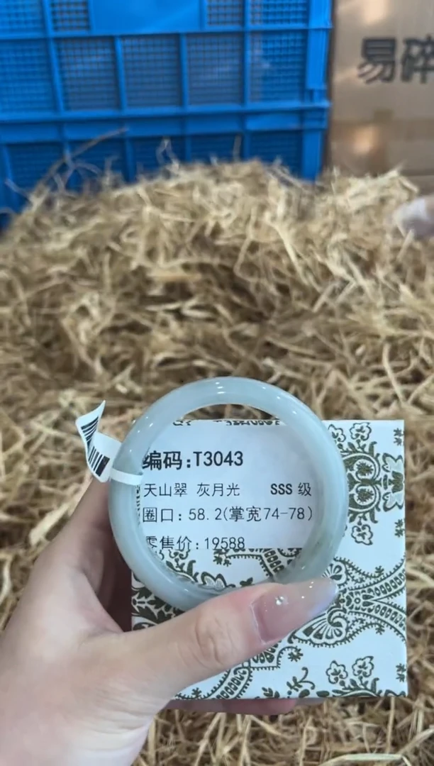 未镶嵌手镯石英质玉T3043