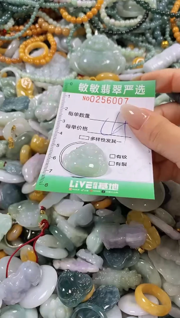 翡翠未镶嵌颈饰闪购0256007