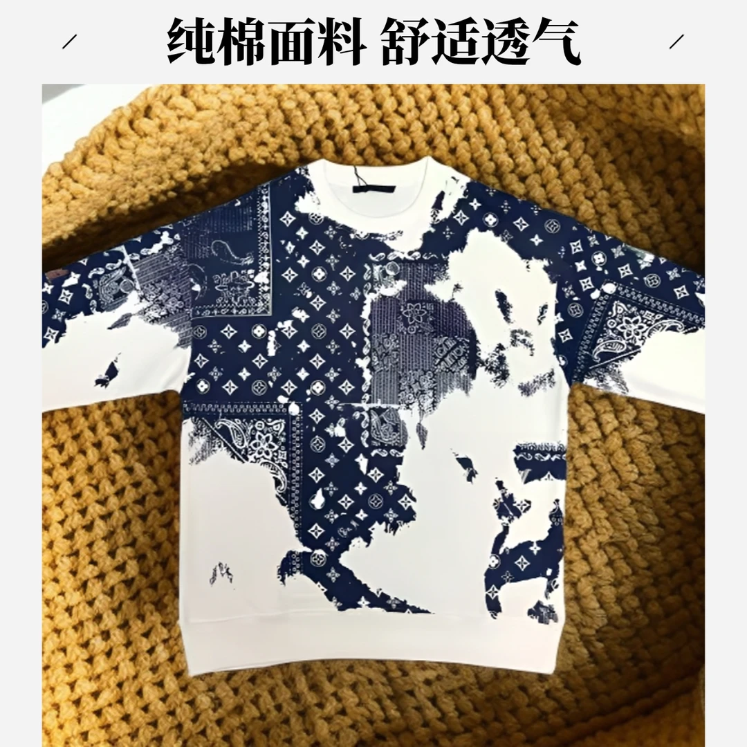LU新款满拉花卫衣