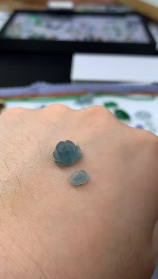 定制翡翠未镶嵌后*翡翠