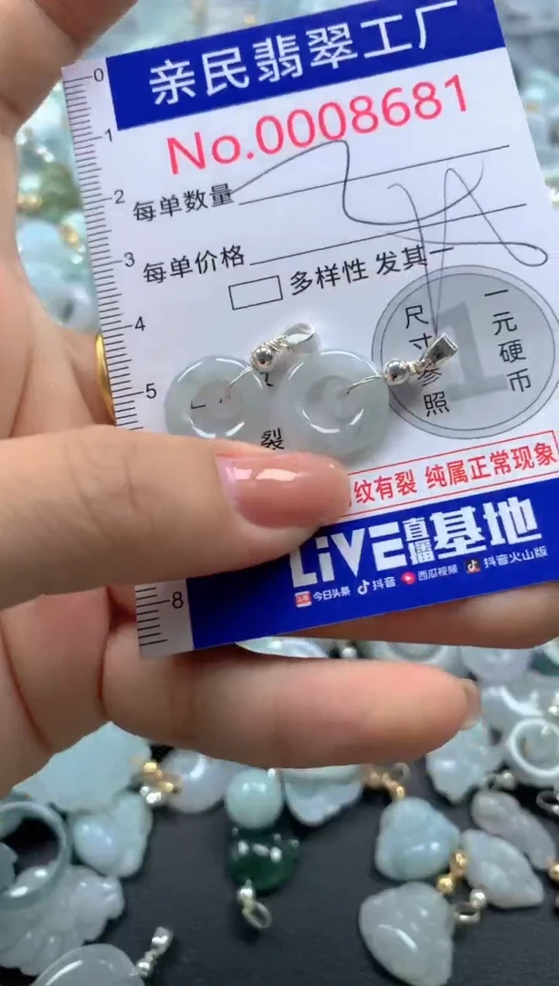 颈饰未镶嵌翡翠8681