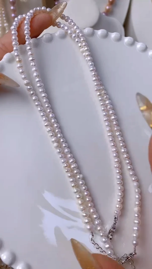 【闪购商品】淡水珍珠颈饰未镶嵌010