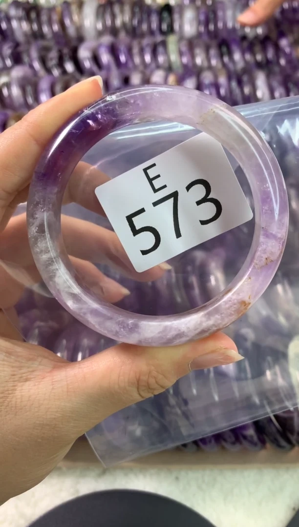【闪购商品】水晶水晶手镯E未镶嵌573-56