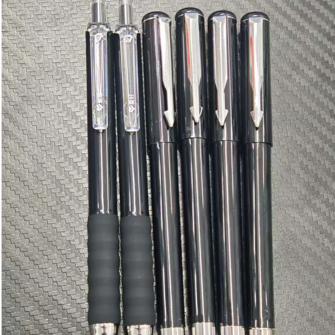 【发6支-0.7组合】【2支爱好享握2703按动+4支拔帽听雨轩541】