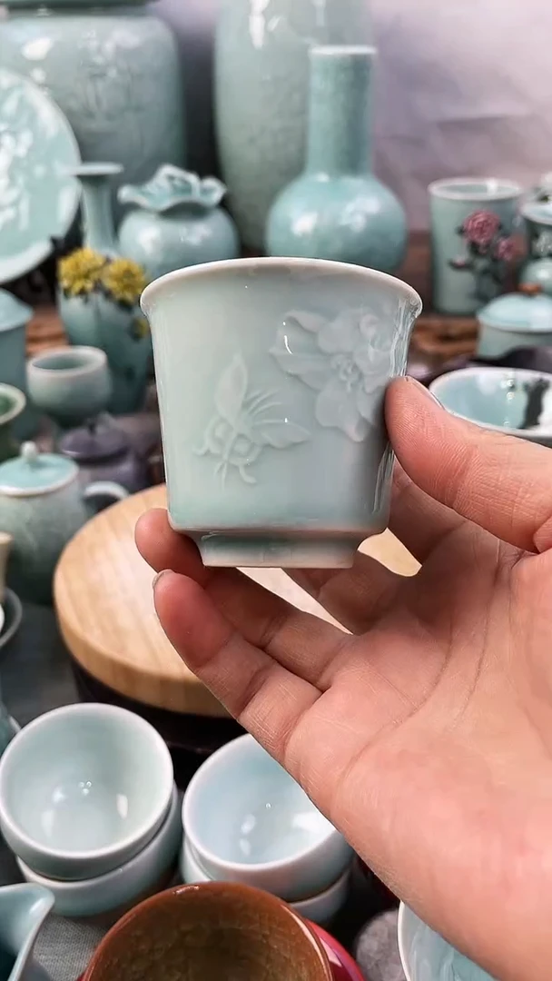 【闪购商品】特价 微瑕 慧仙青瓷