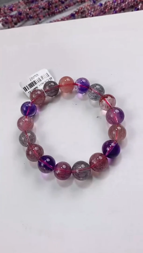 【闪购商品】水晶超七单圈11.8*未镶嵌多人多样性发其一