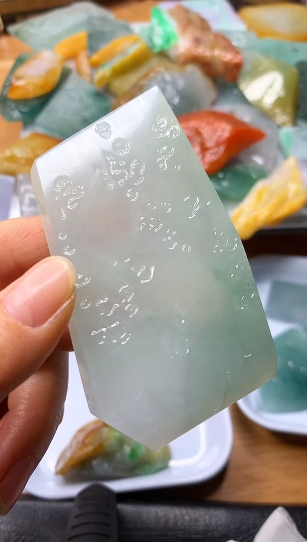 颈饰未镶嵌翡翠11