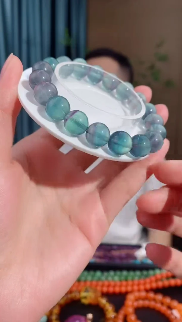 未镶嵌手串萤石232