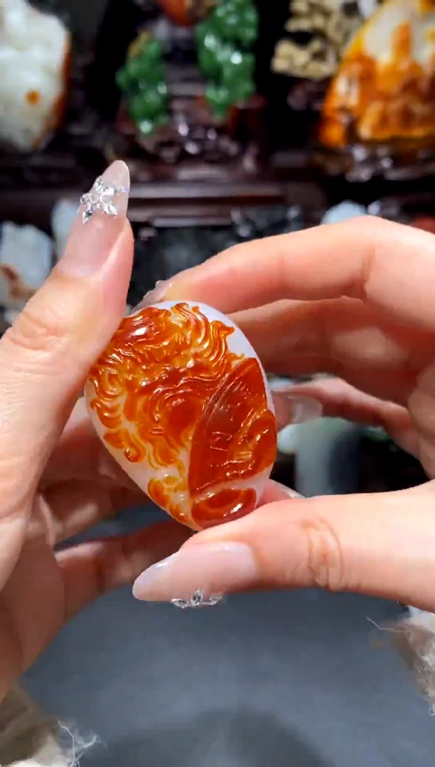 未镶嵌手镯和田玉（糖玉）骄***人士大夫鬼地方