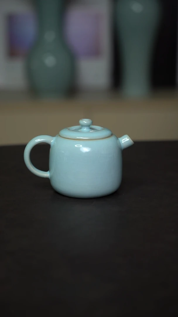 杯子瓷炮嘴壶全手工微瑕