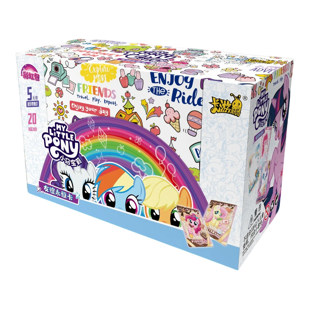 卡游【彩虹4弹整盒】小马宝莉彩虹包第四弹卡牌盲盒（默认代拆）