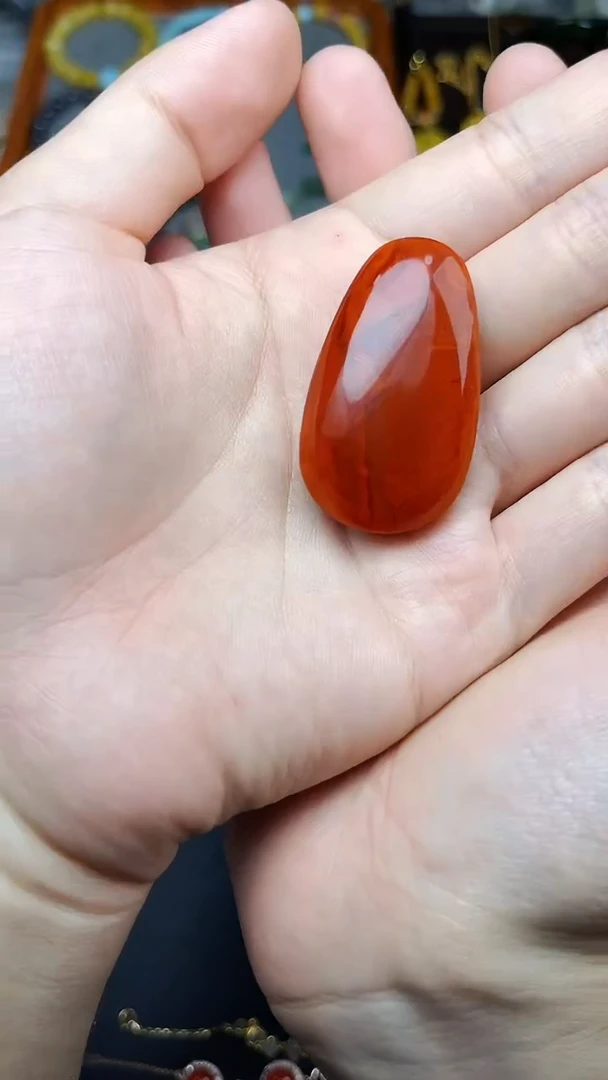 颈饰未镶嵌南红玛瑙吊坠 06
