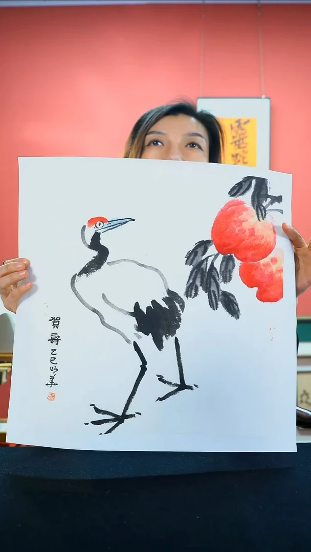 国画于明华国画作品38*38