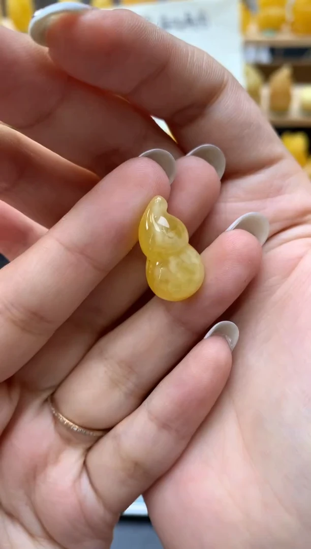 琥珀未镶嵌珠宝奇石100琥珀蜜蜡微瑕坑花粉