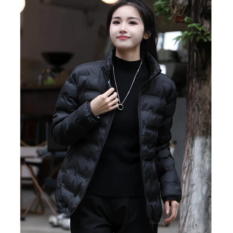 2025新款秋冬季棉衣男士韩版休闲冬款加棉立领夹克潮流时尚男上衣