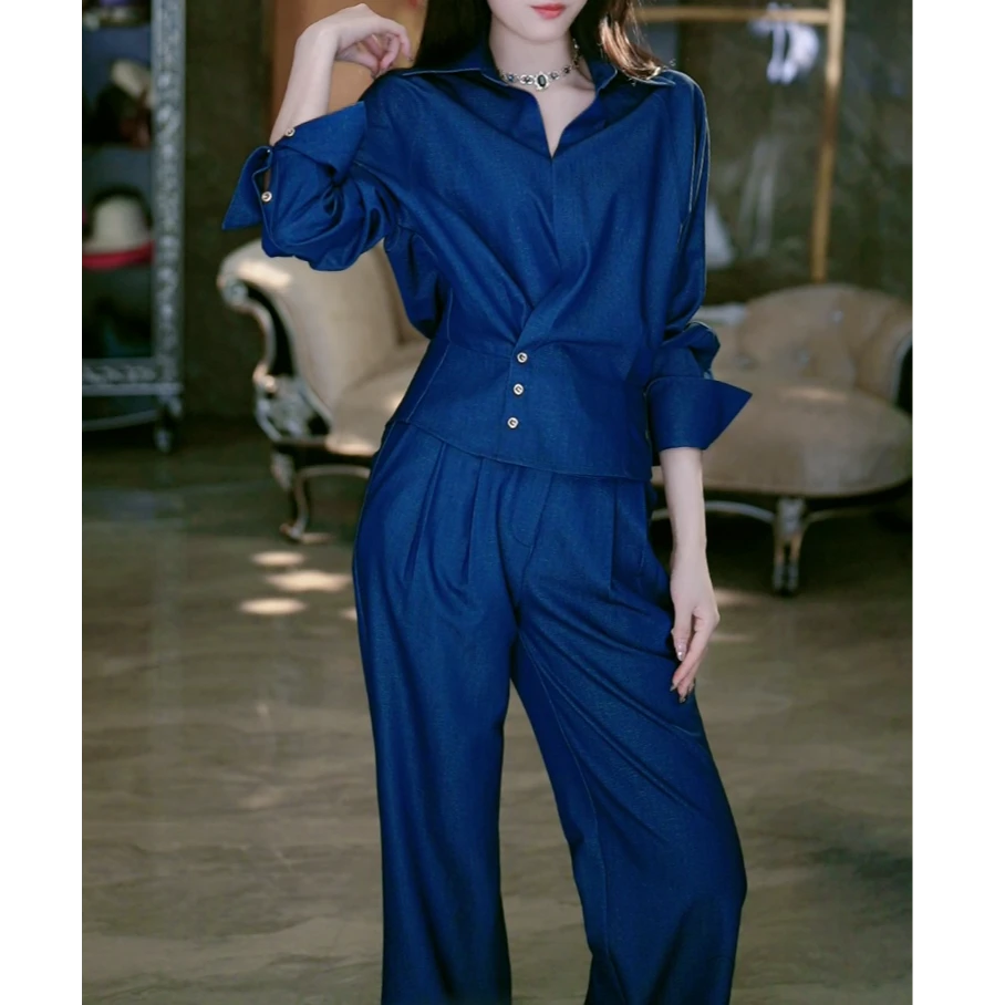 SEJI/瑟纪【时尚杂志】净版时尚休闲气质套装