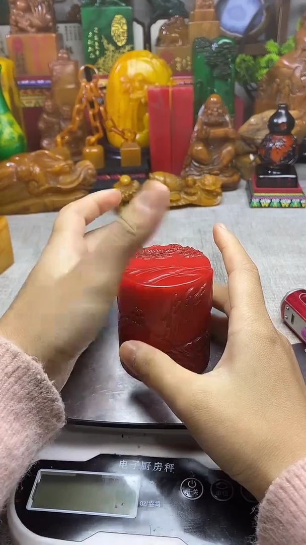 寿山石印石纯天然石料