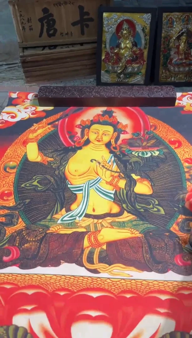 卷轴画东东唐卡tk16