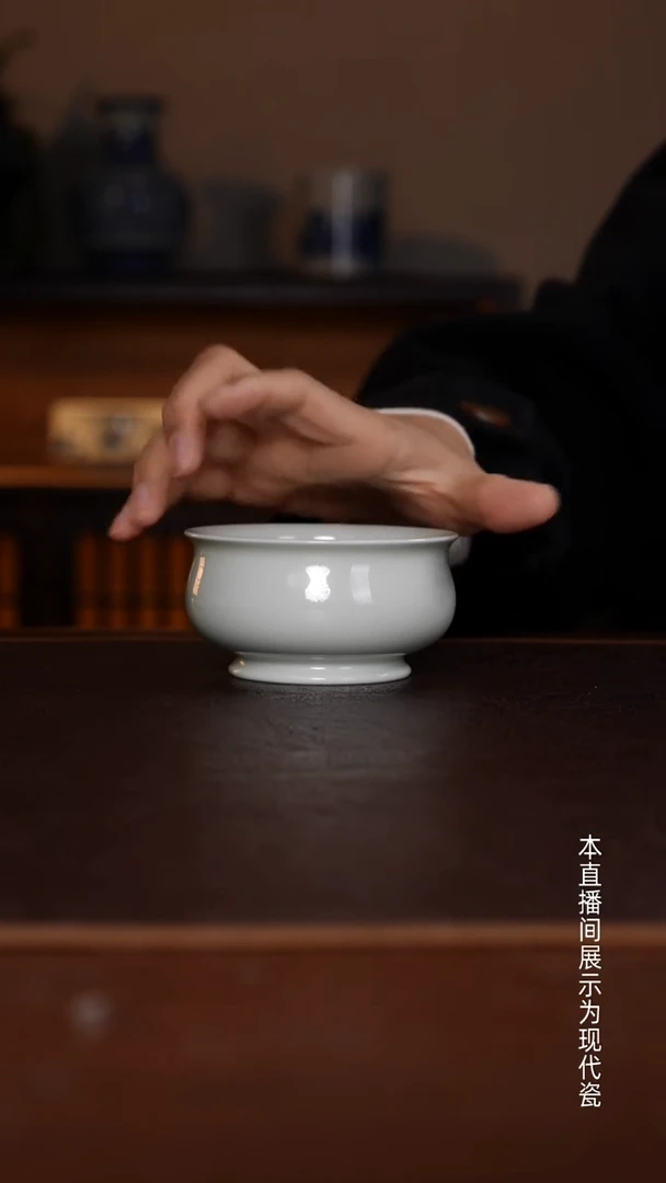 景德镇高温瓷大矮炉式杯福利品