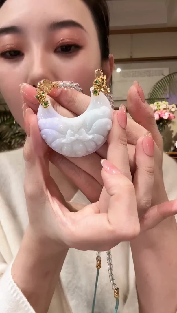 【闪购商品】翡翠颈饰未镶嵌国风