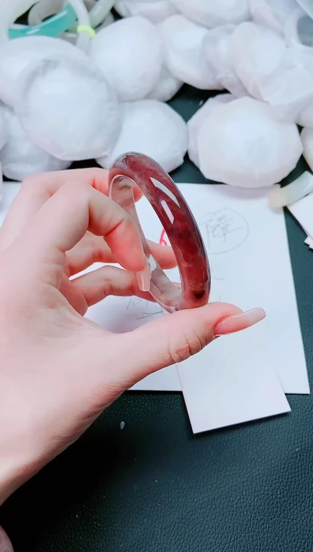 【闪购商品】石英质玉手镯未镶嵌J316-63-62