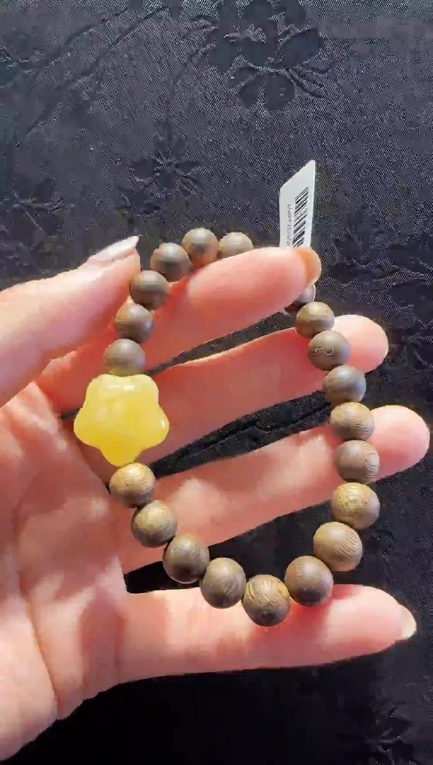手串沉香未镶嵌沉香星星