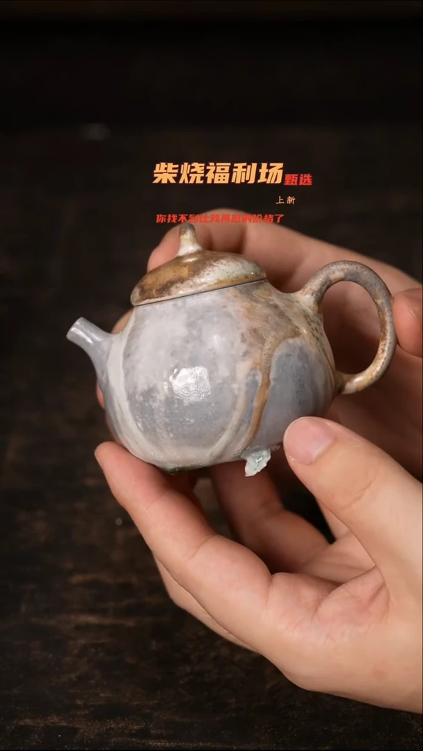 219柴窑裸烧自然落灰