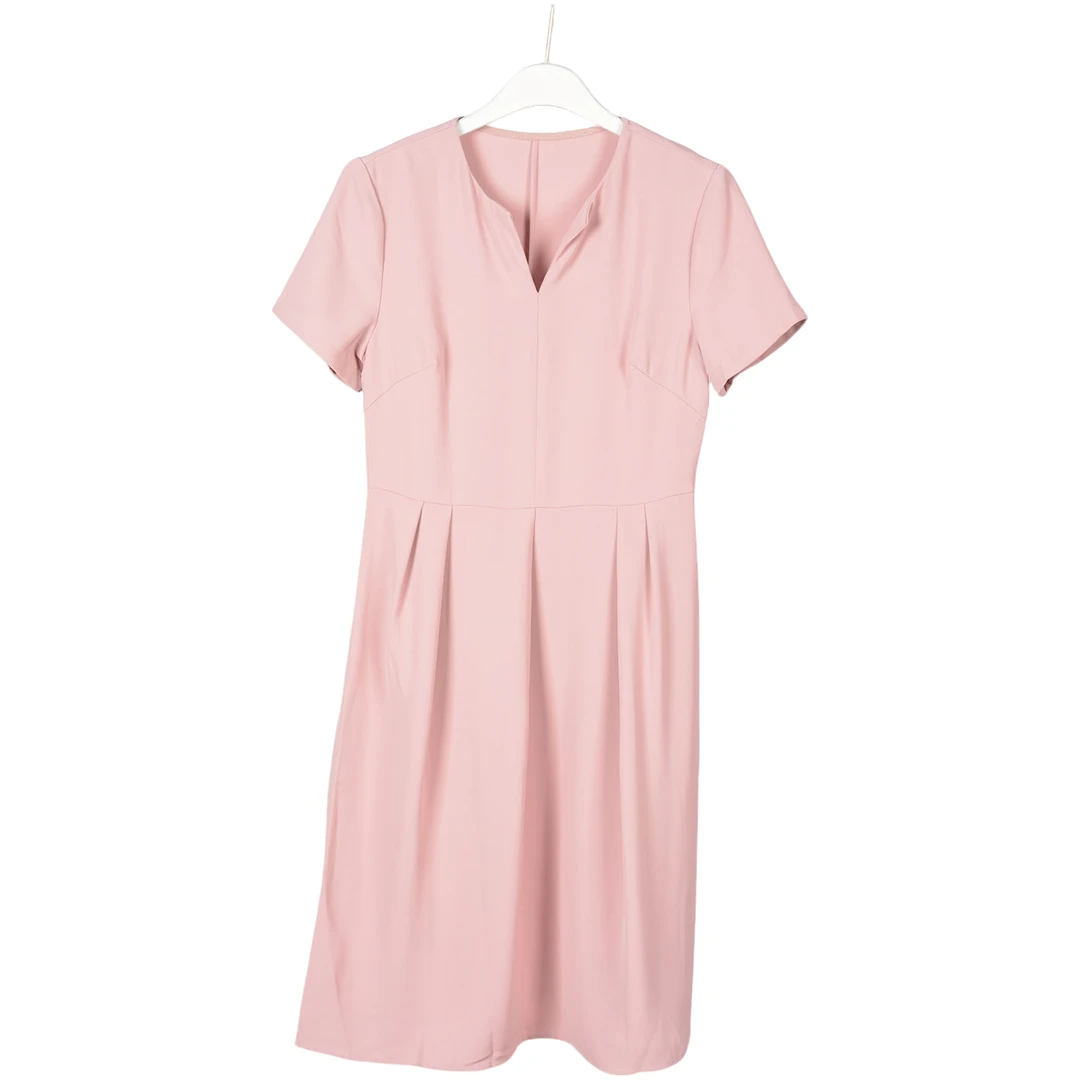 【专柜捡漏F-2】深圳中高端时尚女装ONSB-连衣裙1801-粉色正码