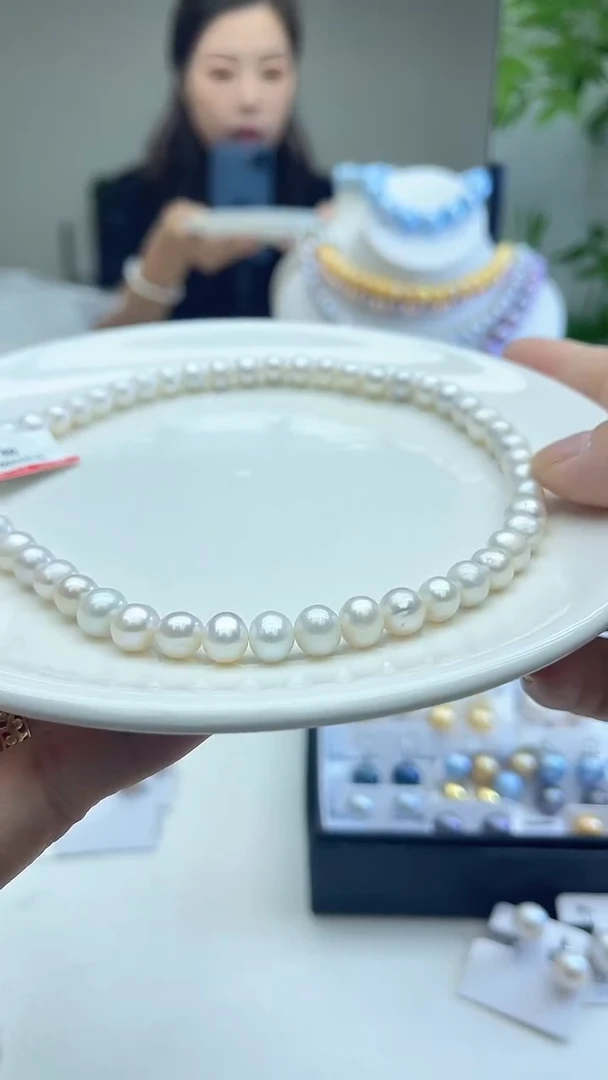 7-8mm白色系项链