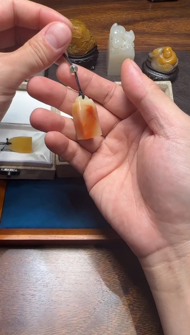 寿山石印石1荣宝斋精品文房 寿山石印章