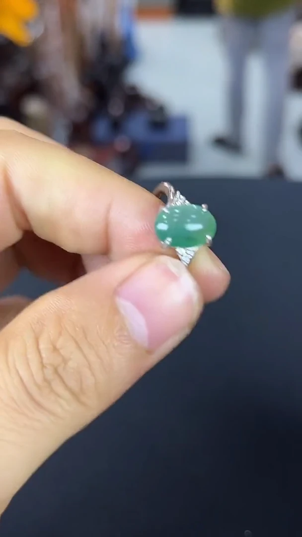 未镶嵌戒指翡翠天然A货翡翠