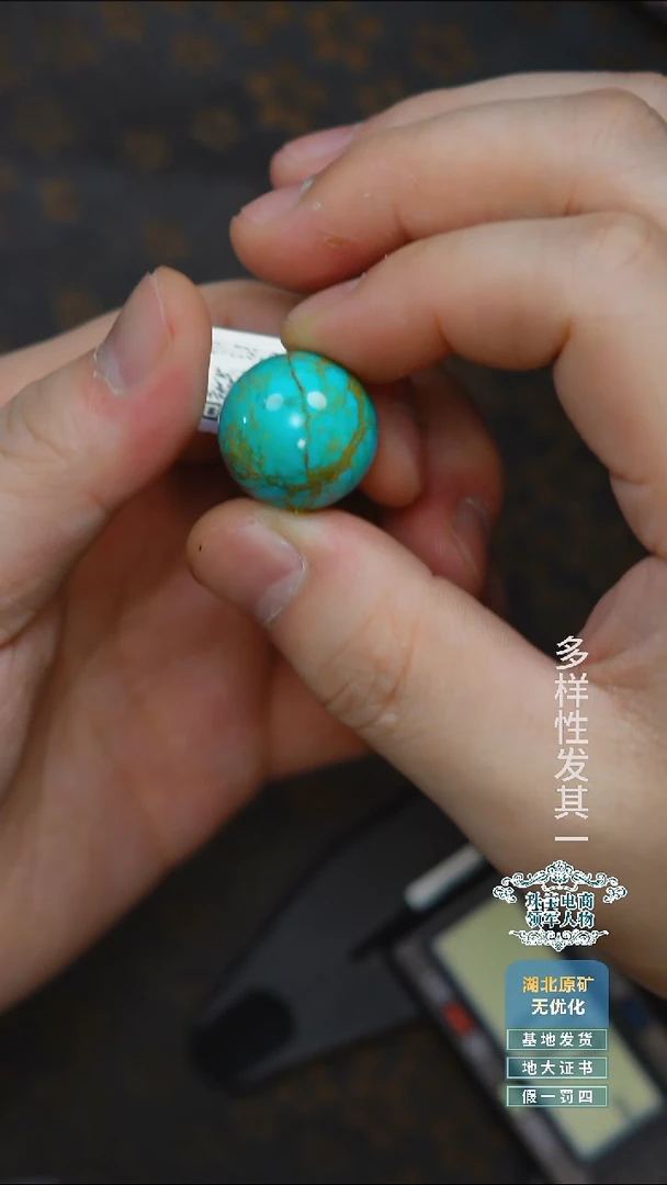 未镶嵌绿松石珠宝奇石A010