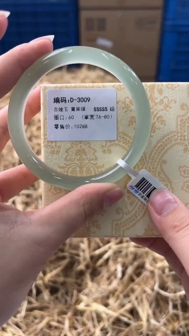 未镶嵌手镯石英质玉D-3009
