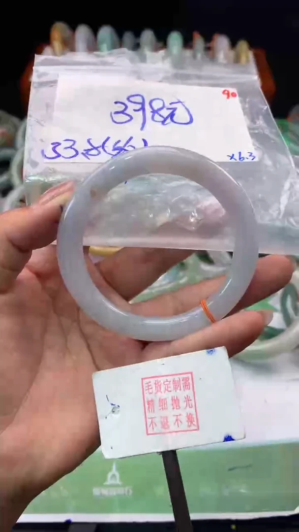 定制翡翠未镶嵌毛货需精细抛光多样性发1件+398