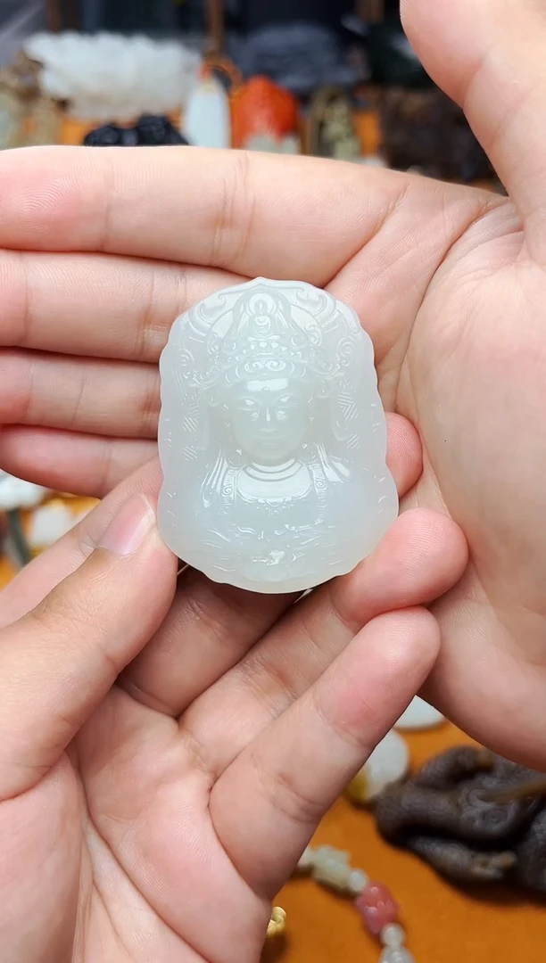 【闪购商品】和田玉颈饰未镶嵌观音