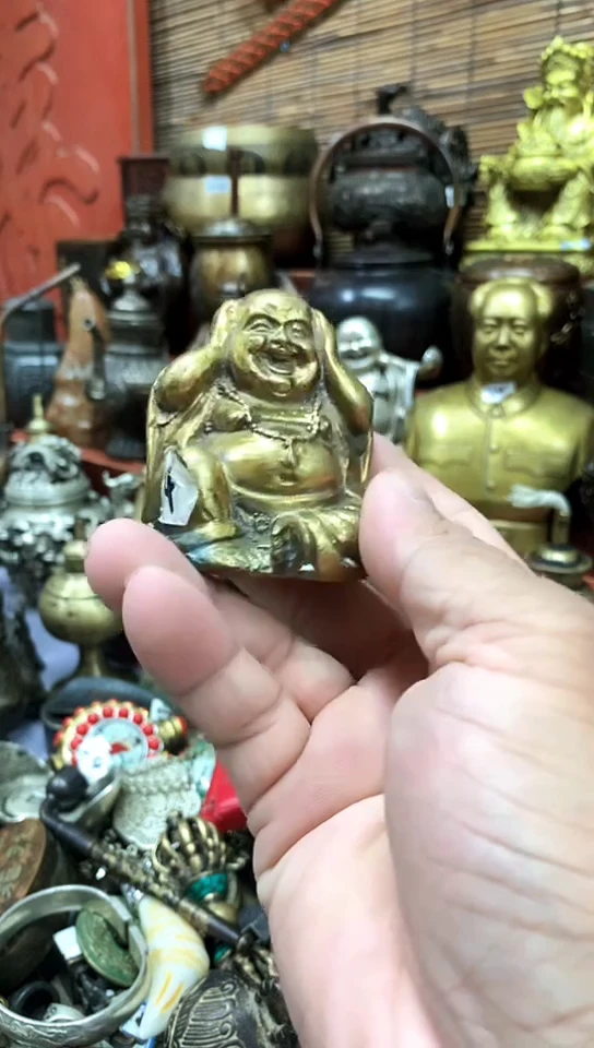 鸿兴工艺摆件把件不听弥勒