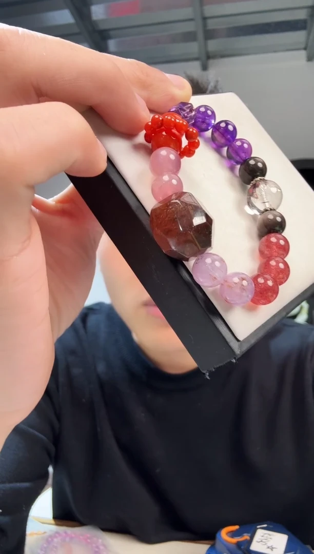 未镶嵌手链水晶晶1370 约10mm