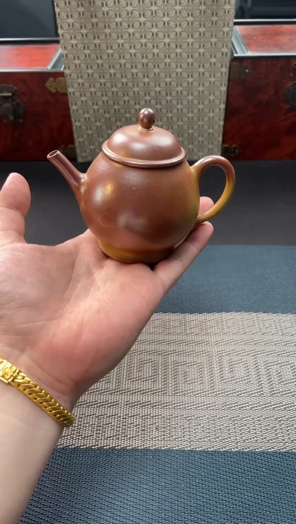 茶壶紫砂223 宜兴原矿紫砂