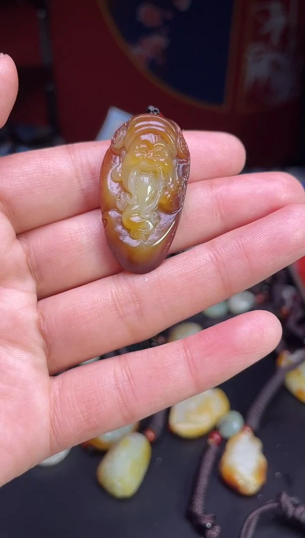 颈饰未镶嵌和田玉123