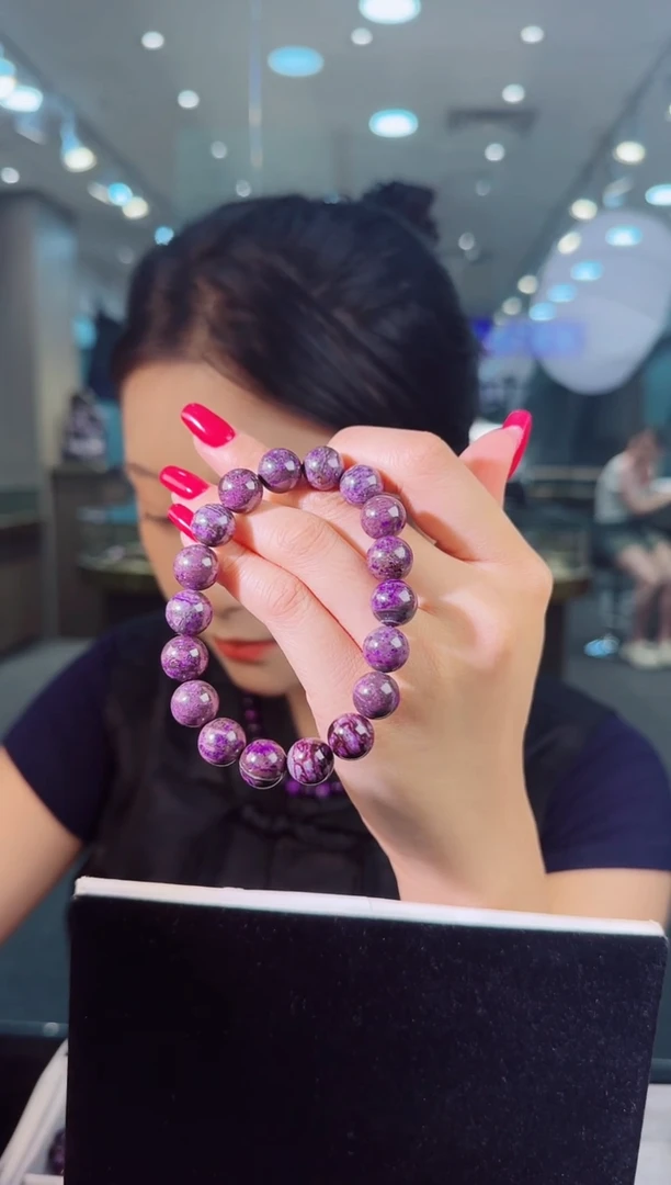 未镶嵌苏纪石（舒俱来）手串南非老矿料舒俱来