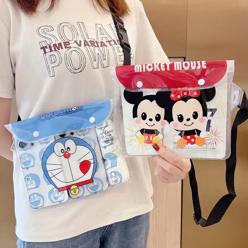 卡通防水袋漂流沙滩游泳手机防水包旅游大号透明户外防水腰包