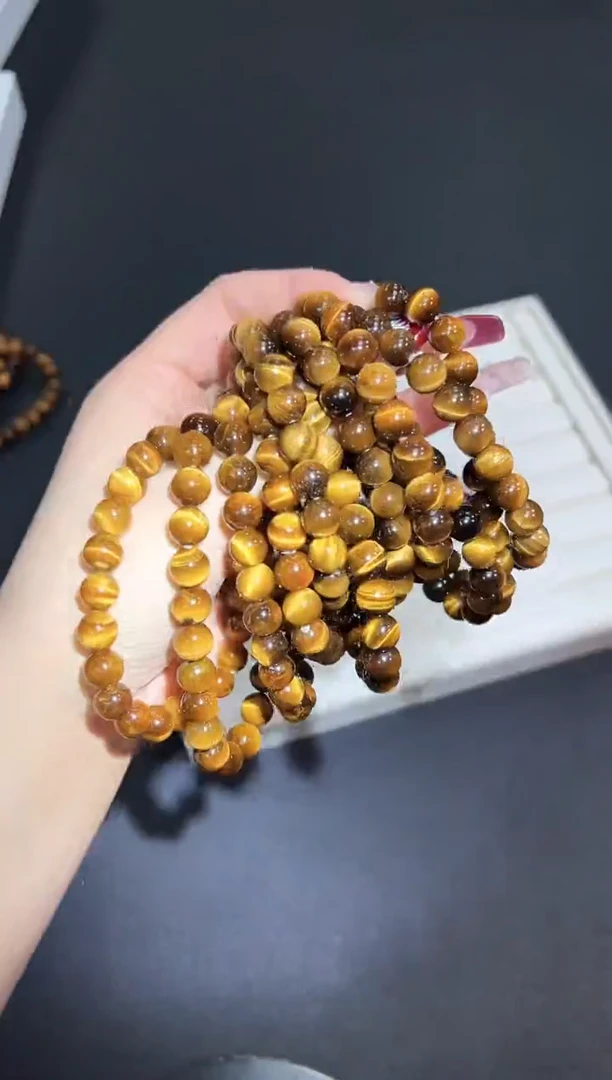 【闪购商品】木变石（虎睛石）手串未镶嵌23h多样性发其一/1条