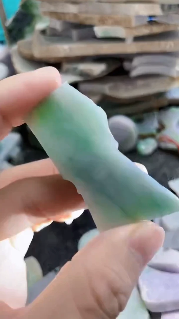 裸石翡翠天然A货翡翠板料