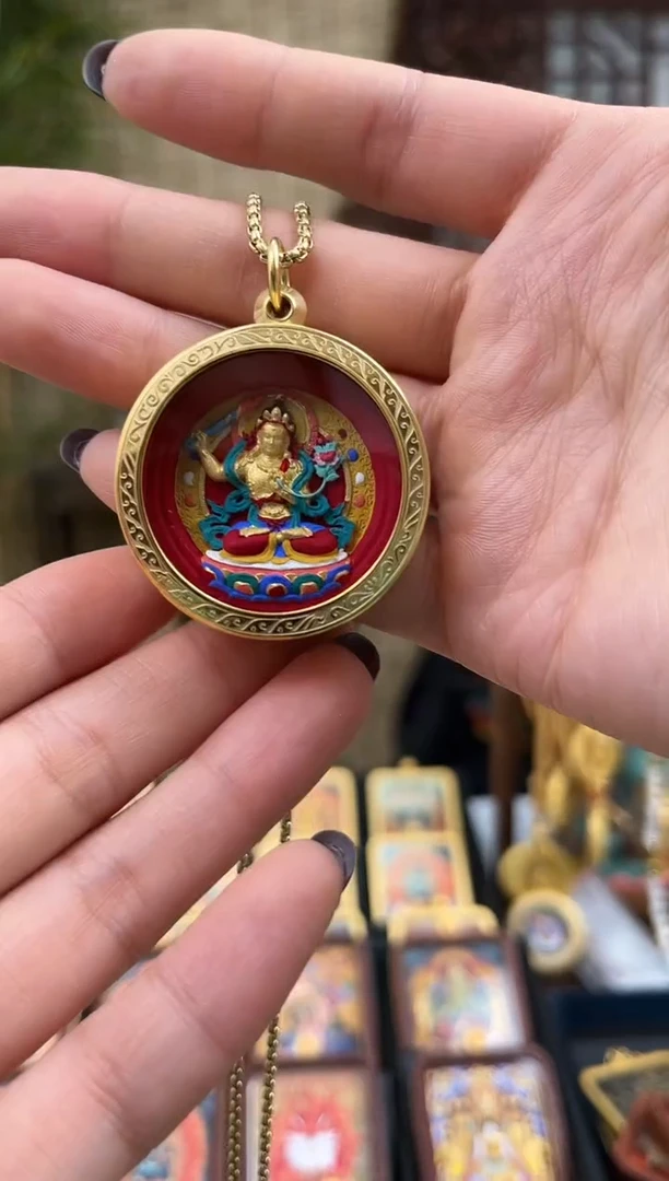 【闪购商品】吊坠云乐-文殊菩萨耀相