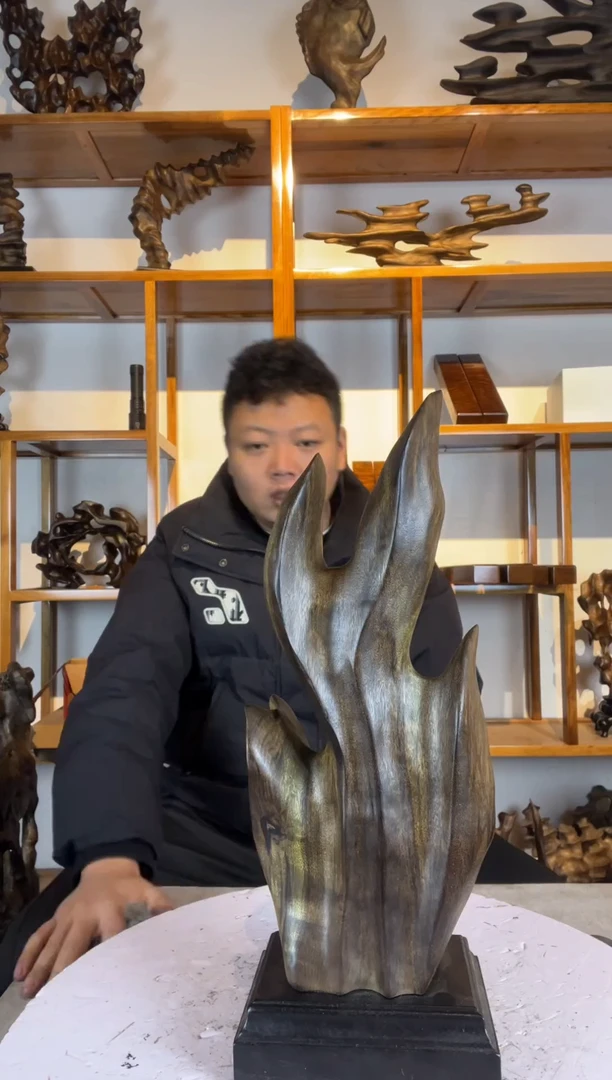 金丝楠一*158金丝楠自然随型摆件